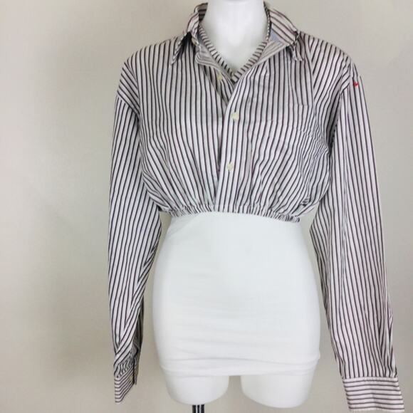 LF Vintage Furst of a Kind Button Crop Top - Picture 2 of 7